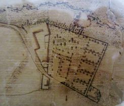 Rusterholzer Hof mit Garten - Strnadt-Plan 1798