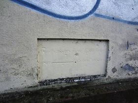 Hochwassermarke Nord - 2011
