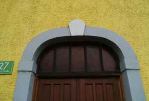 Inschrift am Keilstein: 1878 - 2016