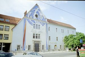Ehemalige Kirchenfront (Foto AGIS ) - 2002